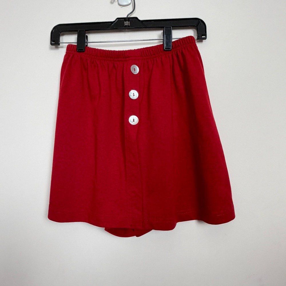 Vintage Jaclyn Smith Sport Skort Womens Small Red Made USA